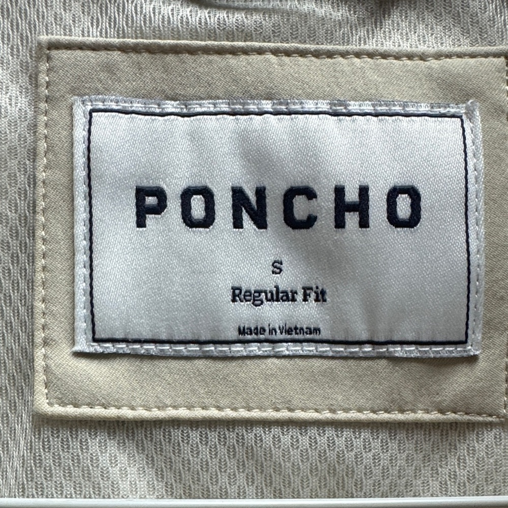 Men's Casual Button Down Shirt - Cream - Picture 2 of 2